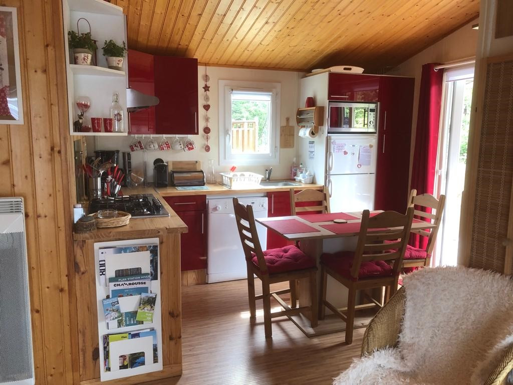 Chamrousse réservation location chalet 3 pièces, 6 personnes 38m² Le Chalet des cimes 33 station ski montagne grenoble isère alpes France