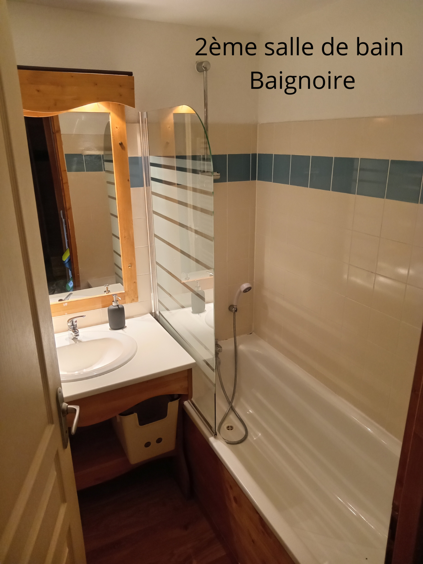 Intérieur - Salle de bain 2 - Aster A34 Chamrousse