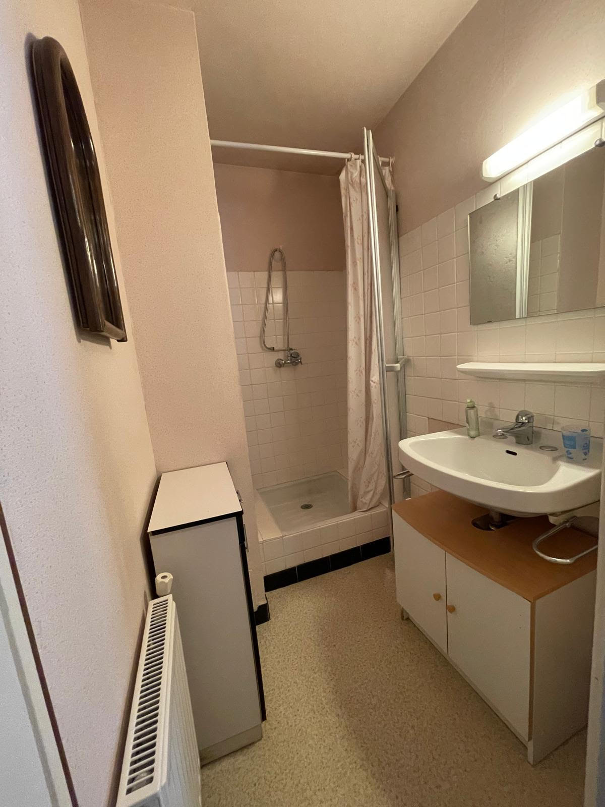 Intérieur salle de bain 2P6 Panoramic 411 Chamrousse - © DR Chamrousse réservation location appartement 6 personnes 45m² panoramic station ski montagne grenoble isère alpes France