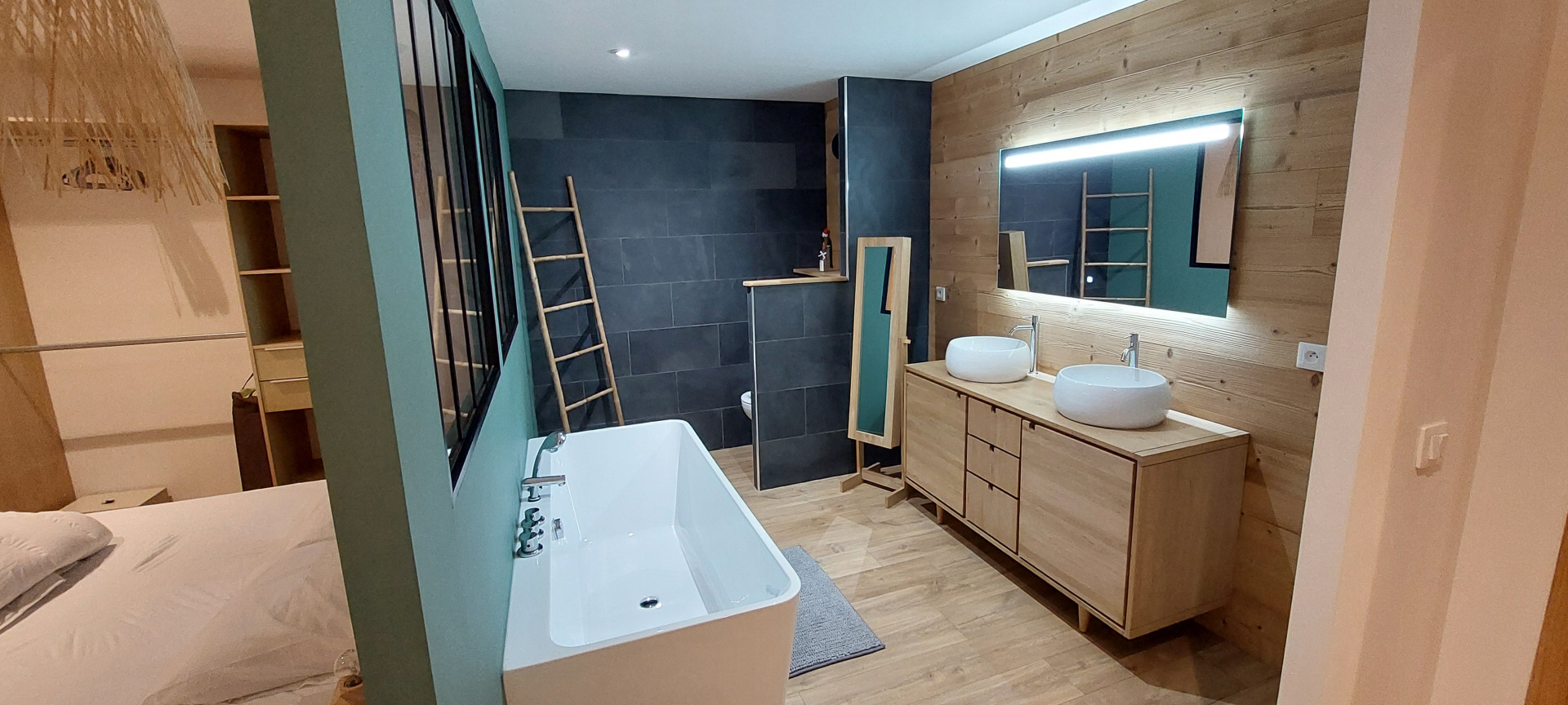 Intérieur salle de bain Le Joyau de l'Hermine Chamrousse