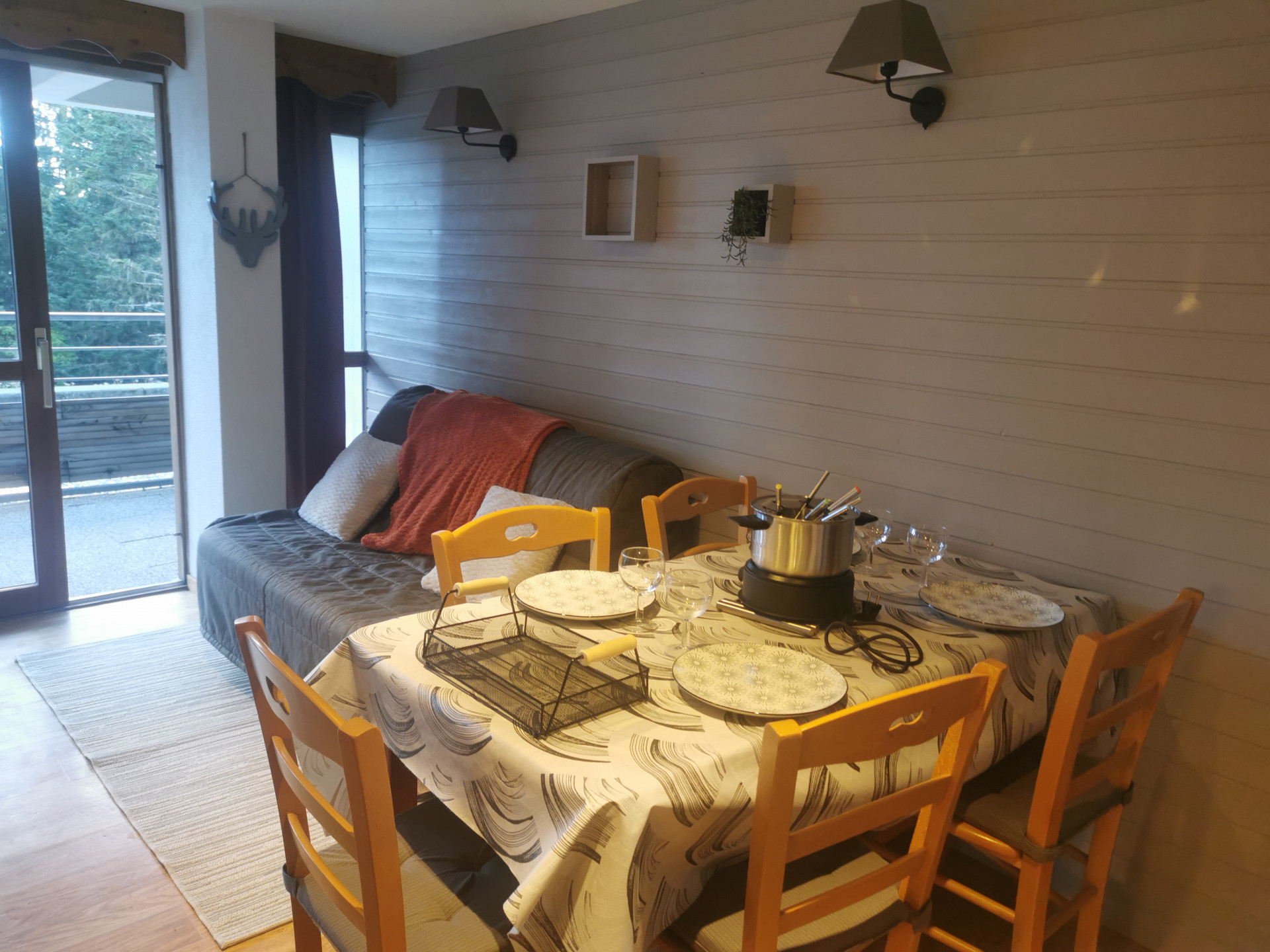 Chamrousse réservation location appartement 2 pièces 6 personnes 34m² L'Aster A15 station ski montagne grenoble isère alpes France