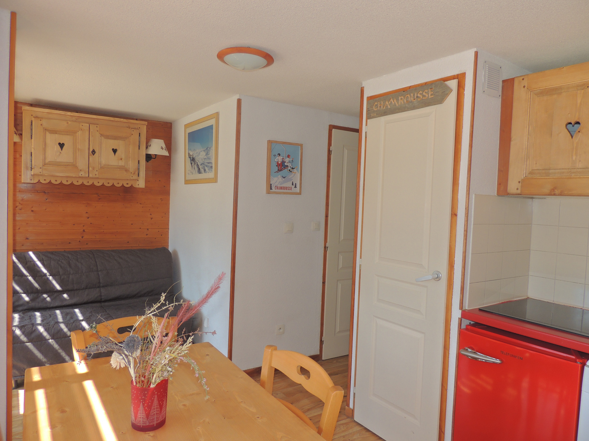 Chamrousse réservation location appartement 1 pièces 4 personnes 25m² L'Aster A16 station ski montagne grenoble isère alpes France