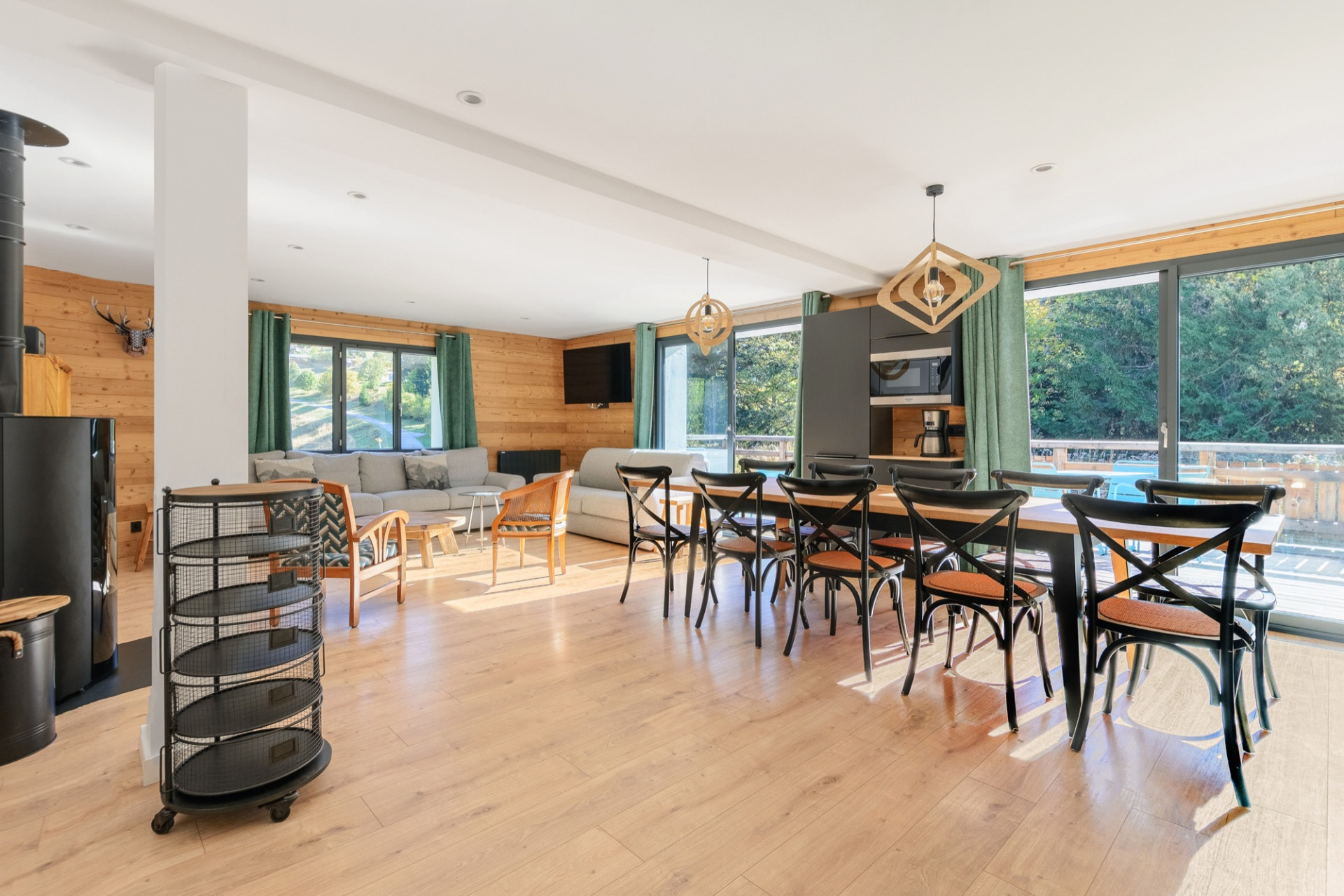 Chamrousse réservation location chalet 7 pièces, 15 personnes 150m² L'étincelle côté lac station ski montagne grenoble isère alpes France