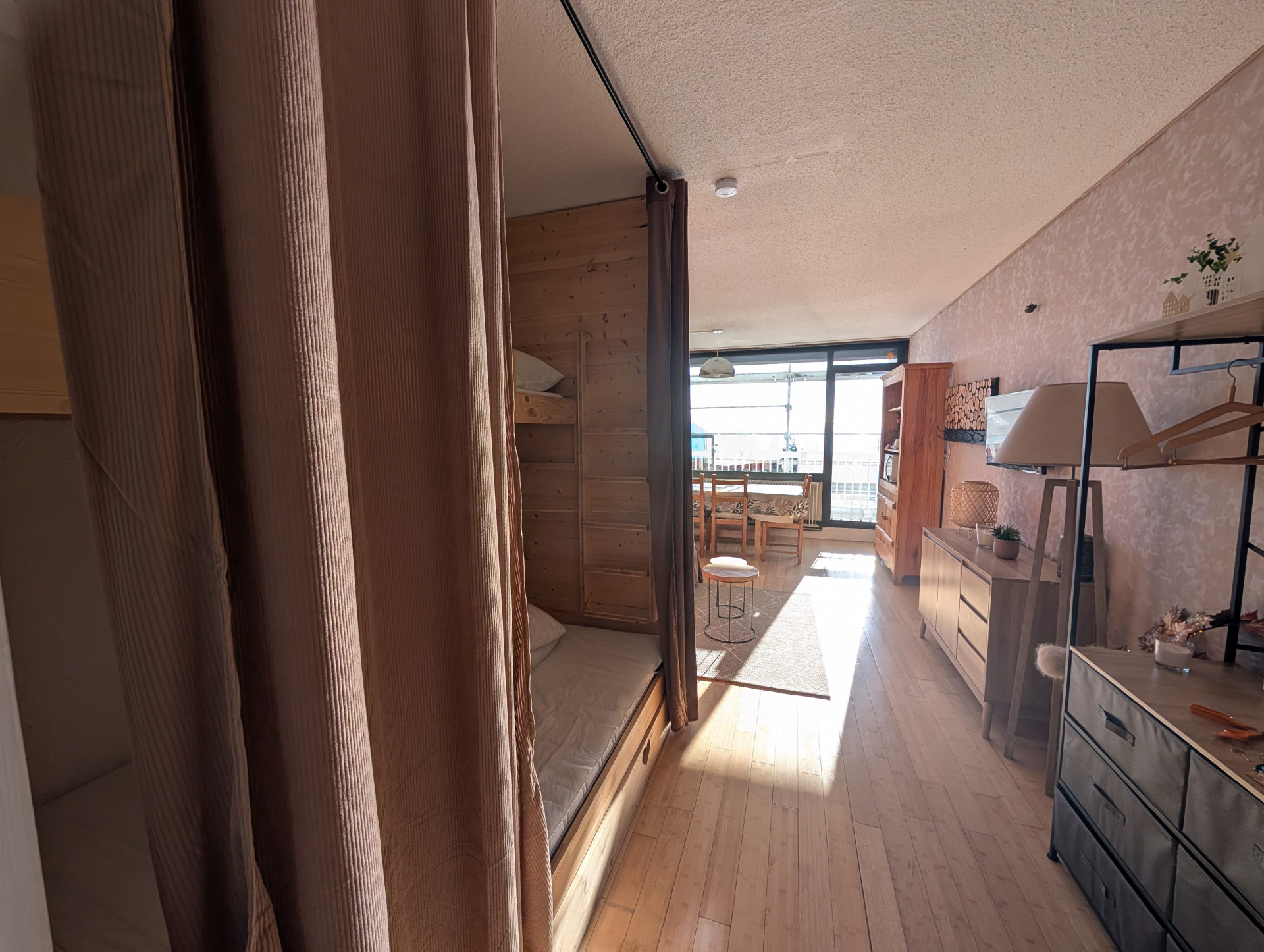 Intérieur salon séjour Le Bellevue S114 Chamrousse Intérieur salon séjour Le Bellevue S114 Chamrousse