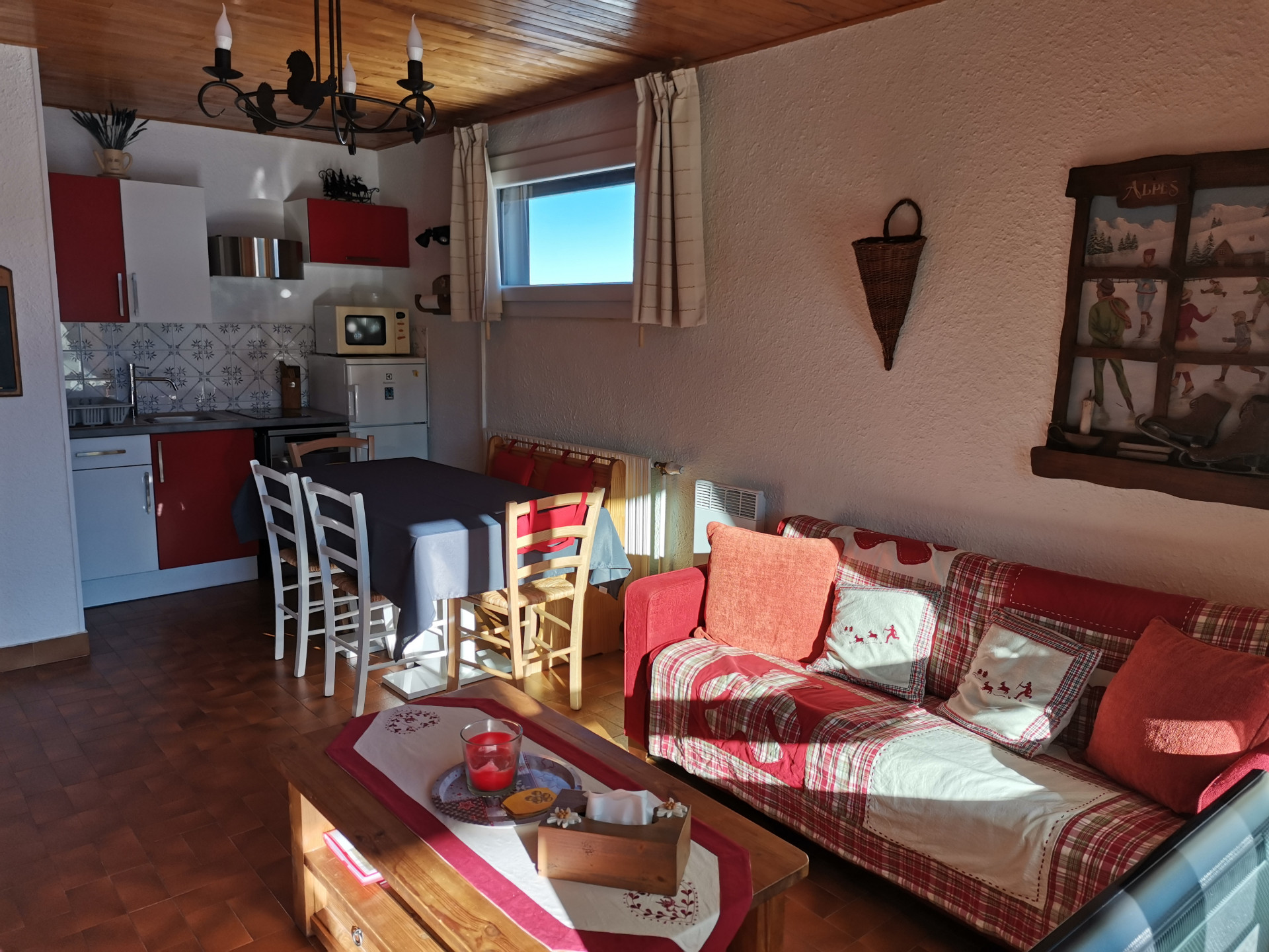 Intérieur salon séjour Le Cap 2000 506 Chamrousse Intérieur salon séjour Le Cap 2000 506 Chamrousse