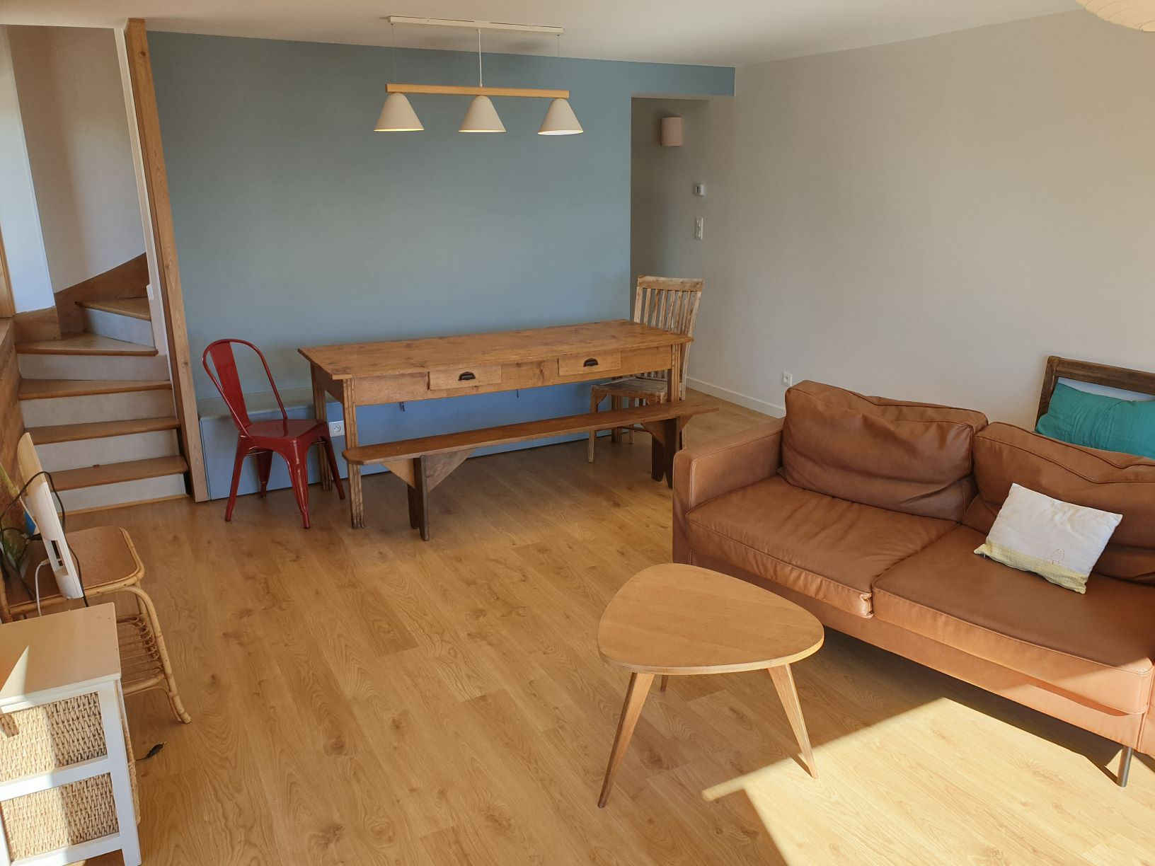 Intérieur salon séjour Le Chalet la Perchette Chamrousse