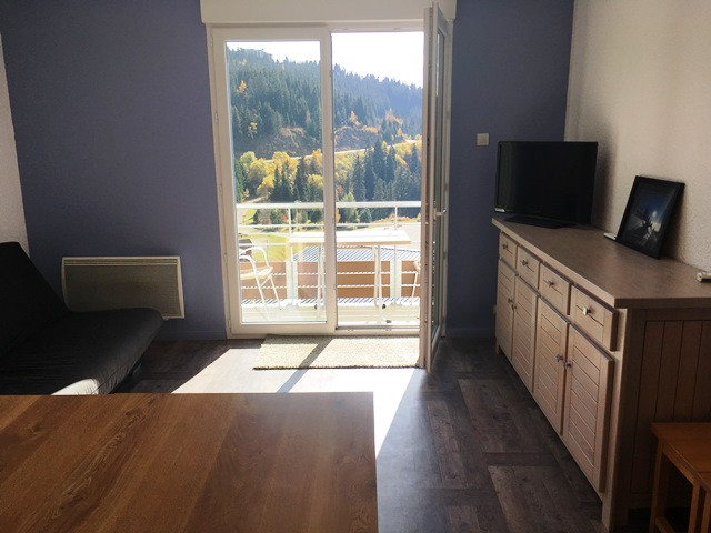 Intérieur salon séjour Les gentianes appart Geromin Chamrousse - © DR Chamrousse réservation location appartement 4 pièces 7 personnes 76m² Les gentianes appart Geromin station ski montagne grenoble isère alpes France