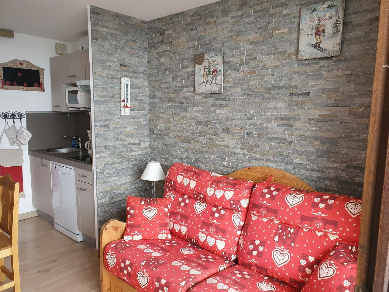 Intérieur salon séjour Les Marmottes 53 Chamrousse Intérieur salon séjour Les Marmottes 53 Chamrousse