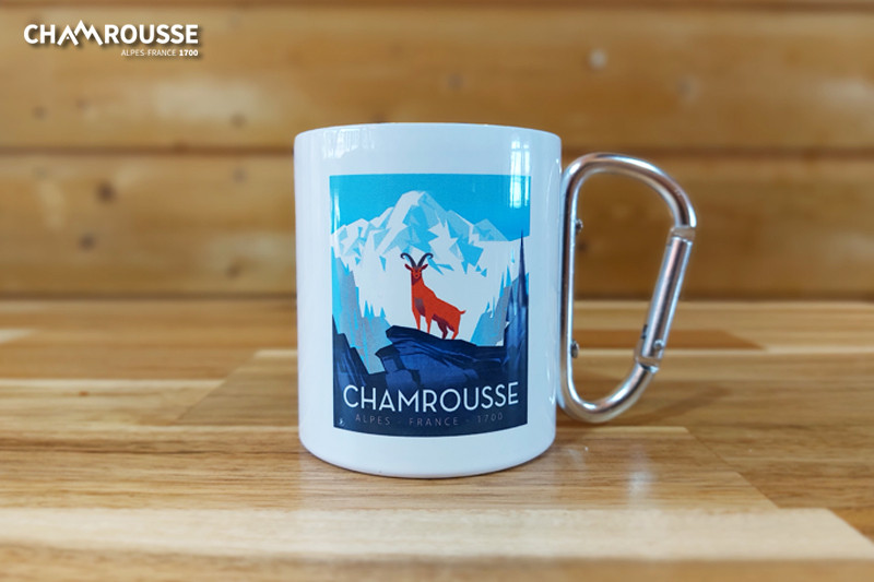 Chamrousse mug chamois montagne boutique souvenir cadeau station ski grenoble isère alpes france