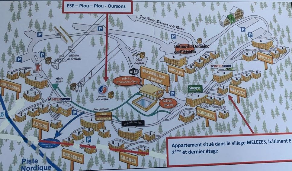 Plan 2P4 VDB Melezes E33 Chamrousse