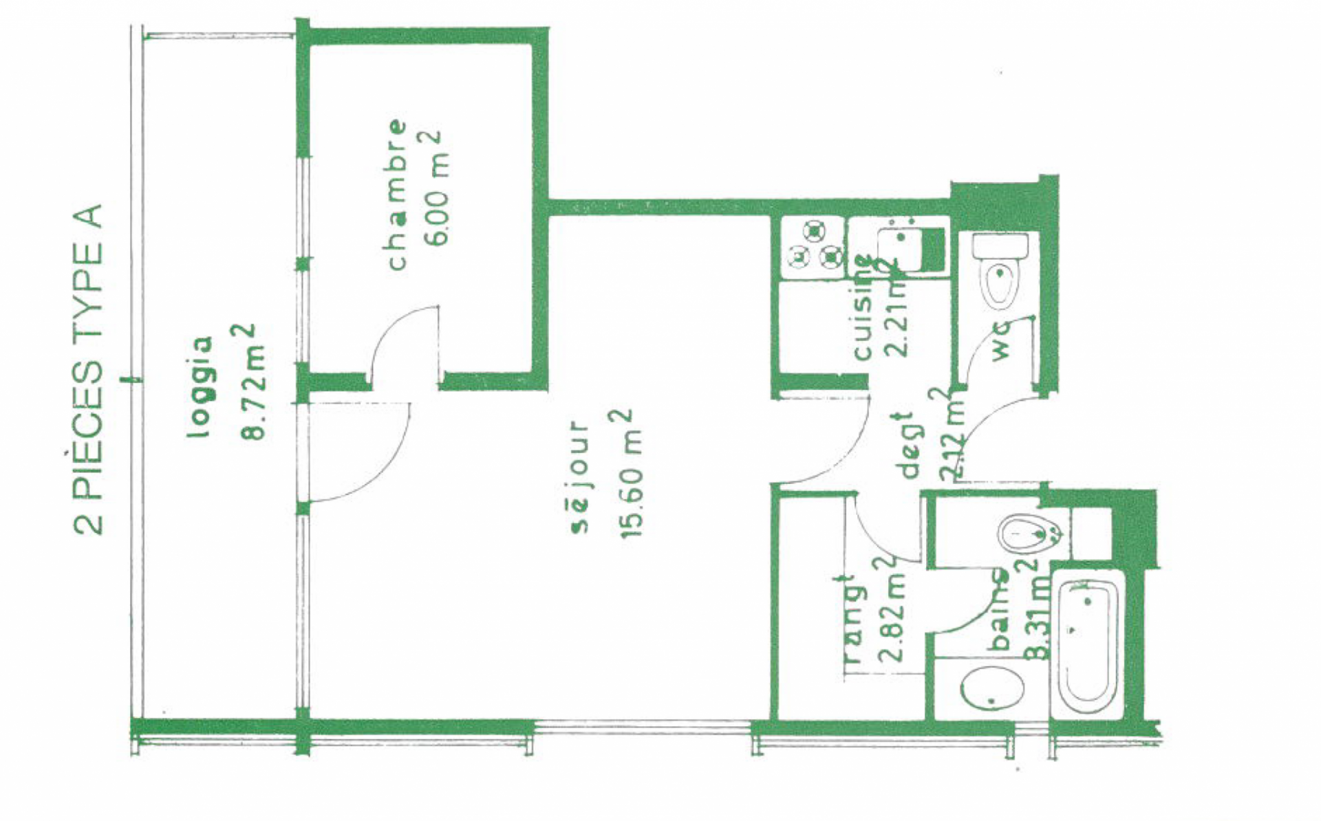 Plan 2P5 Carline 201 Chamrousse