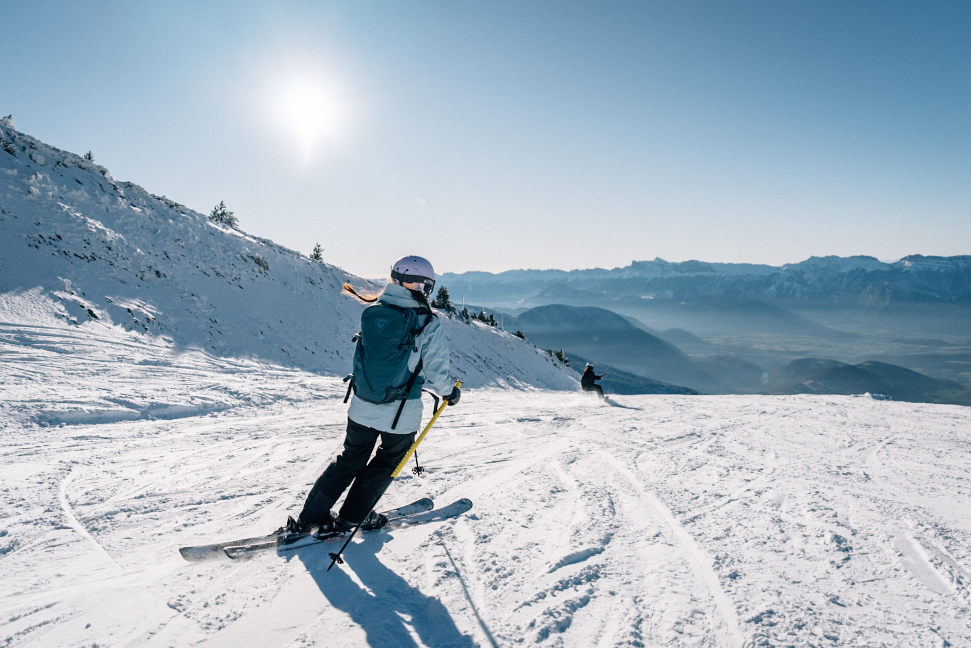 Ski vue vallée - Chamrousse