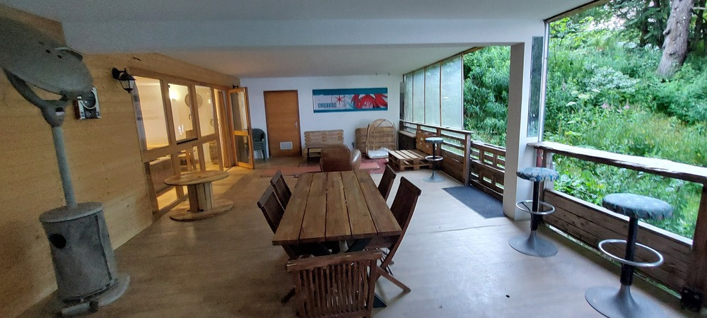 Terrasse couverte Le joyau de l'Hermine Chamrousse 2