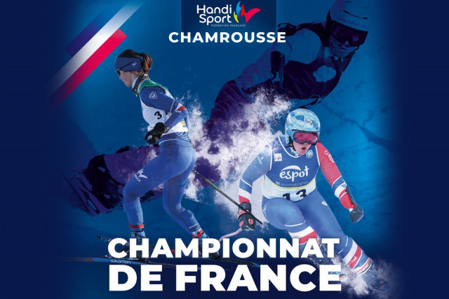 Championnat de France handisport ski Chamrousse