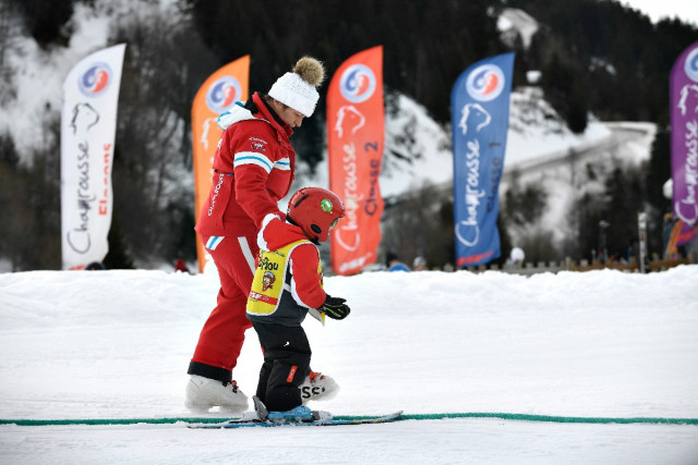 Cours de ski alpin débutant