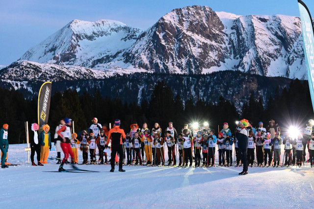 Chamrousse cross-country ski night race