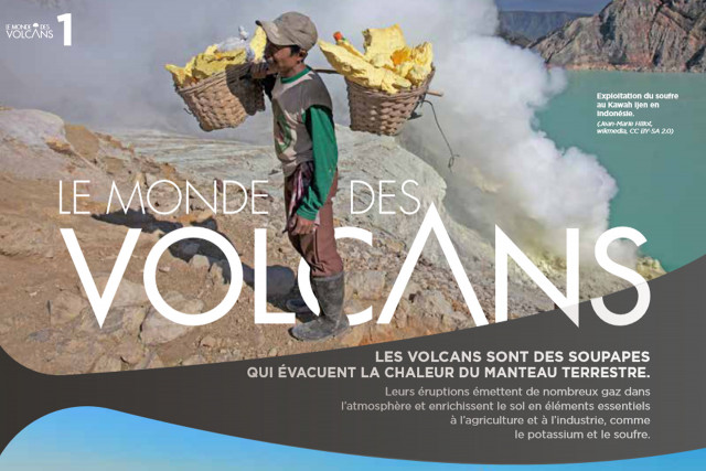 Volcano exhibition Chamrousse environment centre