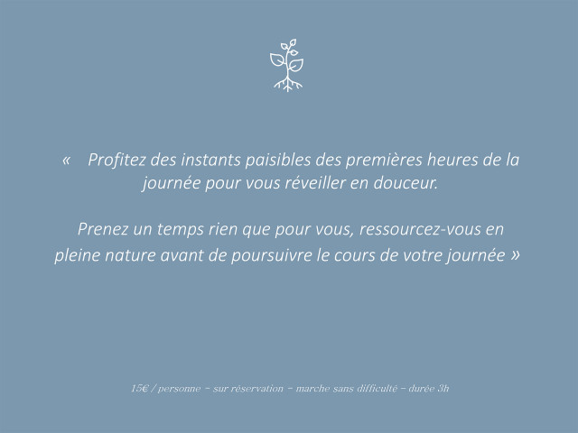 Chamrousse morning awakening information