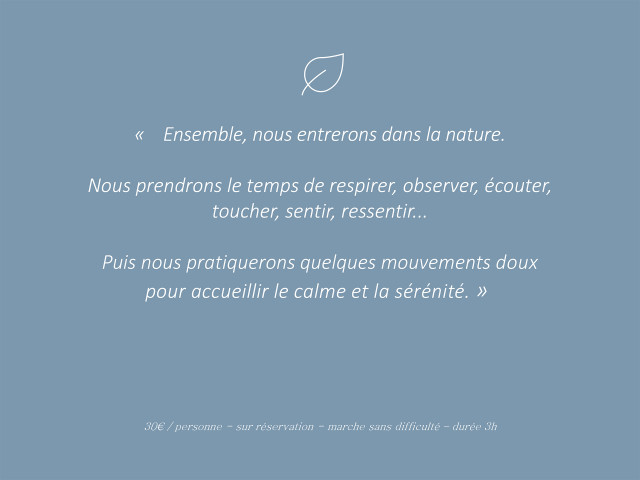 Chamrousse well-being hike information - © Isabelle Bronner Chamrousse well-being hike information