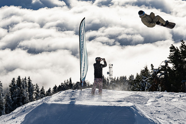 Opening first ride Chamrousse - © Loic Benoit Opening first ride Chamrousse