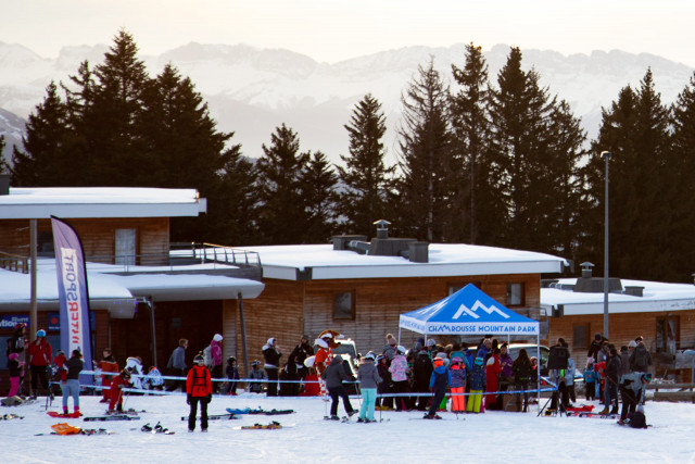 Familienanimation Téo chamallow Chamrousse