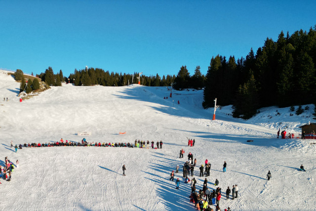 Chamrousse sledge race