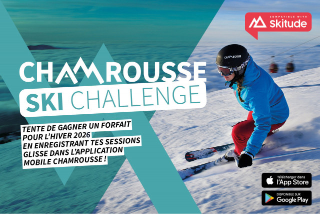 Ski challenge Chamrousse app