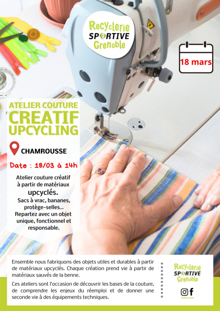 Creative upcycling sewing workshop_Chamrousse