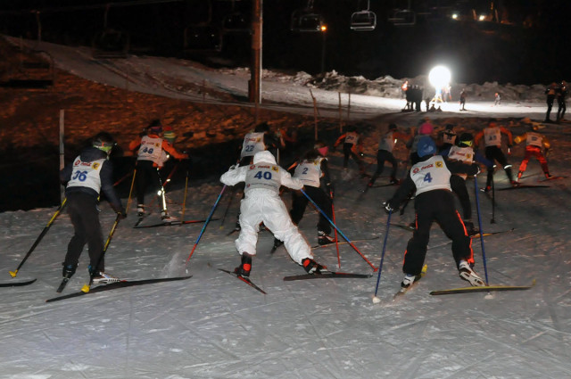 Chamrousse nordic ski race by night - © SNBC Chamrousse nordic ski race by night