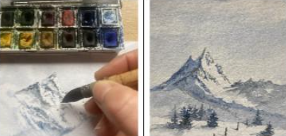 Water painting stroll_Chamrousse Water painting stroll_Chamrousse