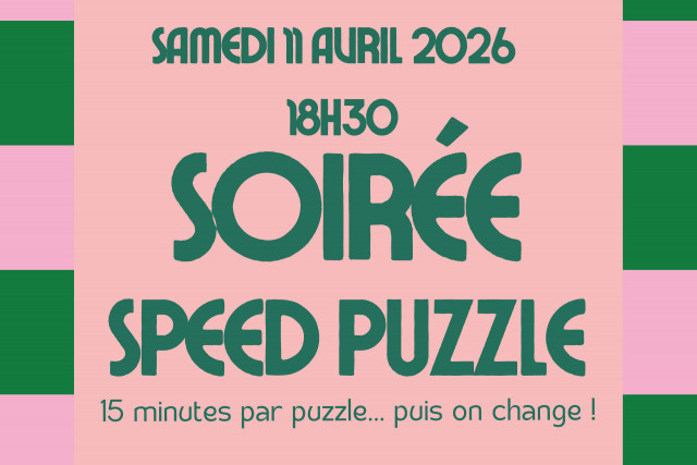 Soirée speed puzzle Chamrousse - © Service culturel Chamrousse Soirée speed puzzle Chamrousse