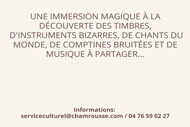 Show for small children Chamrousse - © Service culturel Chamrousse Show for small children Chamrousse