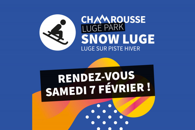 10th anniversary of Snow Luge (Luge Park) Chamrousse