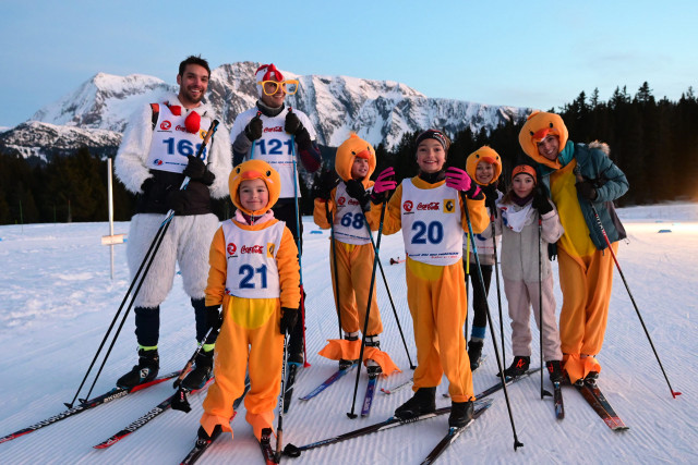 Familienkostüm Lampionnettes Chamrousse