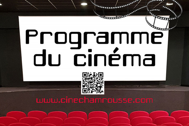 Chamrousse cinema program - © Cinéma Chamrousse Chamrousse cinema program