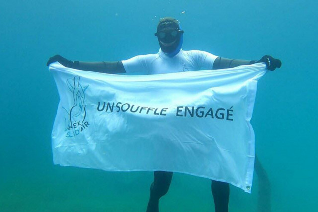 Apnea for solidarity - © Apnée Solid'Air Apnea for solidarity