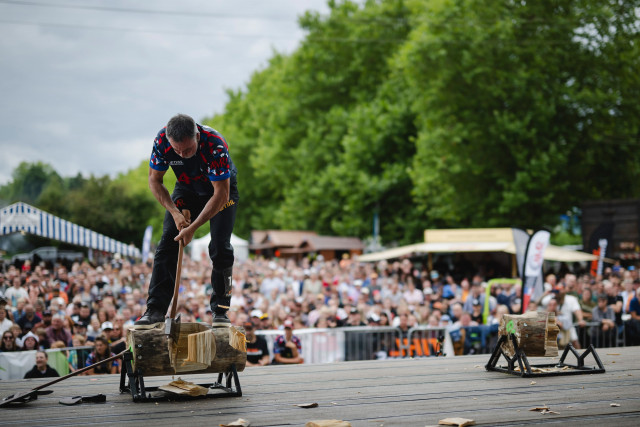 Französische STIHL TIMBERSPORTS®-Meisterschaft_Chamrousse