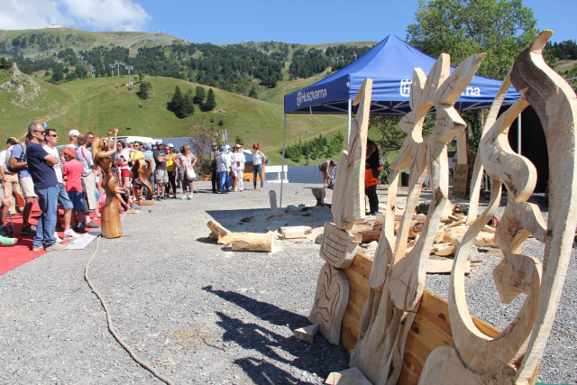 Holzfest Chamrousse - © EG - OT Chamrousse Holzfest Chamrousse
