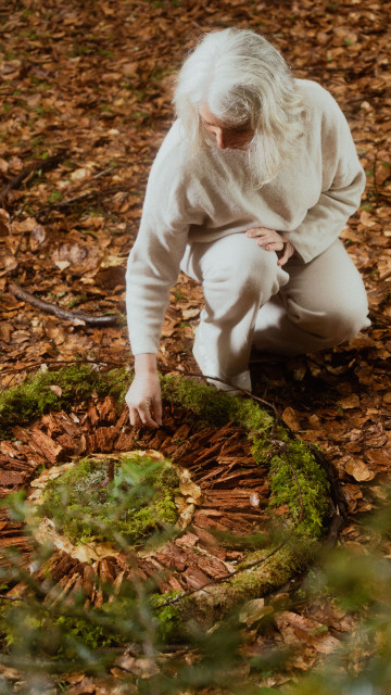 Sculpting the Ephemeral - Land Art_Chamrousse - © Matéo Sgambato Sculpting the Ephemeral - Land Art_Chamrousse