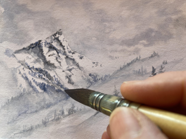 Water painting stroll_Chamrousse - © Isabelle Bronner Water painting stroll_Chamrousse