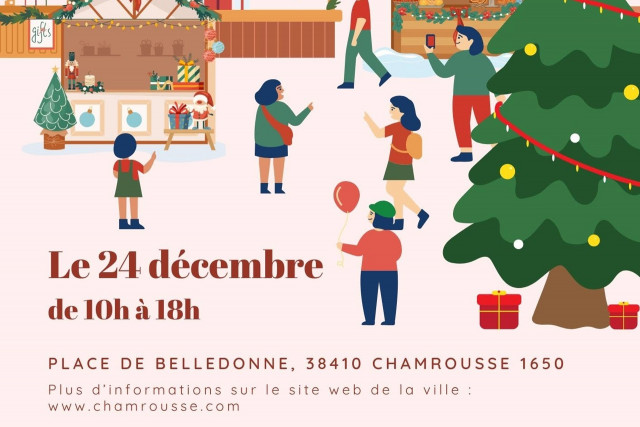 Christmas market - eco-responsible producers and craftsmen