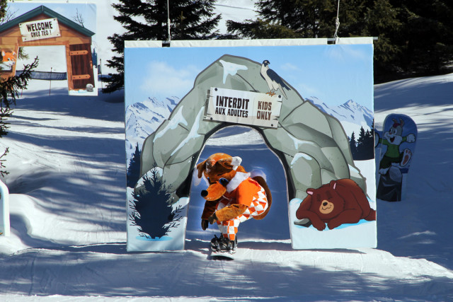 family challenge entertainment Chamrousse