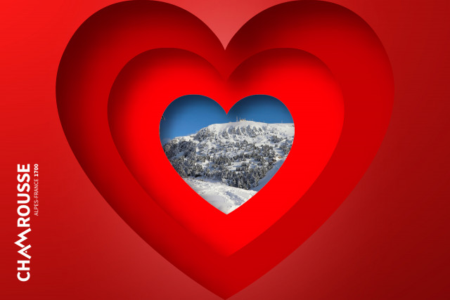 Valentine's Day in Chamrousse - © CA- OT Chamrousse / Freepik Valentine's Day in Chamrousse