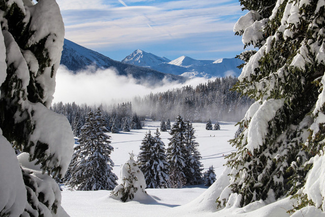 Vue hiver