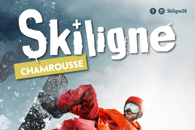 Chamrousse grenoble bus skiligne transport ski pass all-inclusive winter mountain ski resort isere french alps france