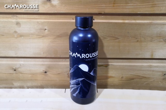 Chamrousse blue night thermos flask souvenir gift shop mountain resort grenoble isere french alps france