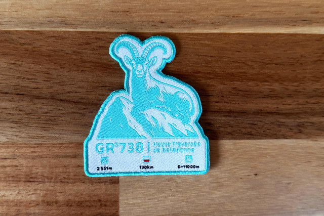 Ecusson randonnée GR738