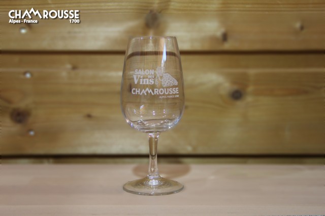 Chamrousse shop souvenir gift glass wine fair challenge wine makers mountain ski resort grenoble isere french alps france