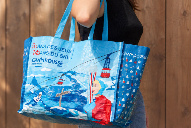 Sac cabas 50 ans Jeux Olympiques Grenoble Chamrousse