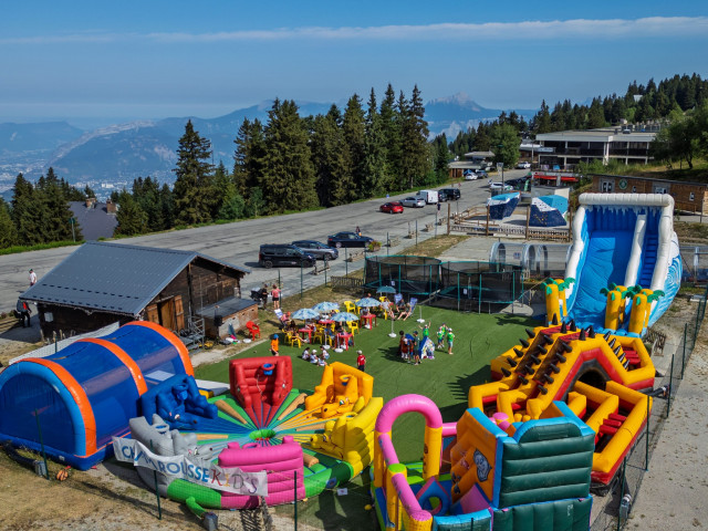 Chamrousse Kids parc jeux gonflables été